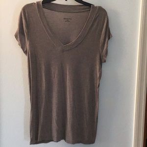 Merona cap sleeve v neck pullover